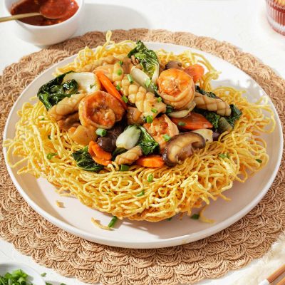 Sea food Noodles - Blissful Bakers