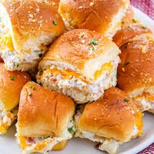 Cheesy Chicken Sliders - Blissful Bakers