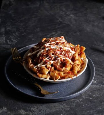 Masroom chicken fry - Blissful Bakers