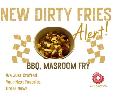 MASROOM, BBQ chicken fries - Laam Bakers