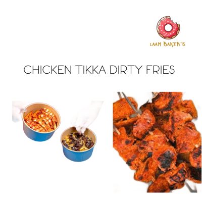 Chicken Tikka fries - Laam Bakers