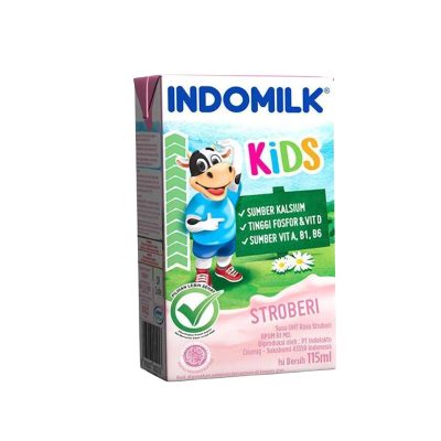 Indomilk Kids  115Ml Strawberry - H1H
