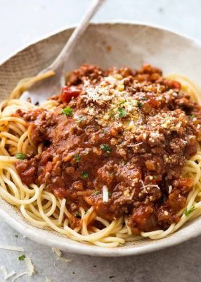 Beef Bolognese - Blissful Bakers