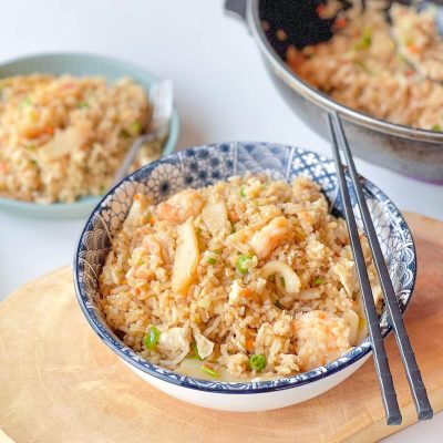 Sea food rice - Blissful Bakers
