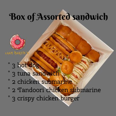 Assorted sandwich box - Laam Bakers